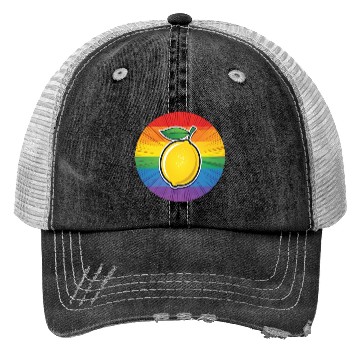Discover LGBTQ Lemon Trucker Hats