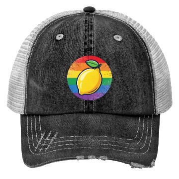 Discover LGBTQ Lemon Trucker Hats