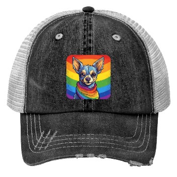 Discover LGBTQ Chihuahua Trucker Hats