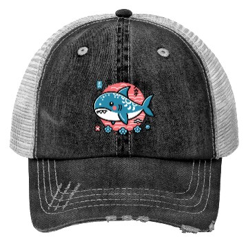 Discover Sleek Shark Trucker Hats