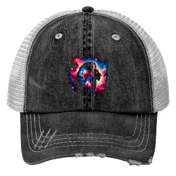 Discover Cool Galaxy Graphic Space Art Trucker Hats