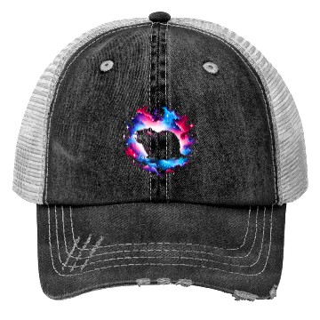 Discover Cool Galaxy Graphic Space Art Trucker Hats