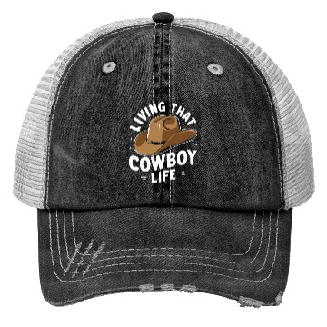 Discover Cowboy Lifestyle Western Theme with Horses and Trucker Hats