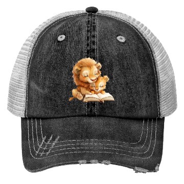 Discover Lion family. Trucker Hats