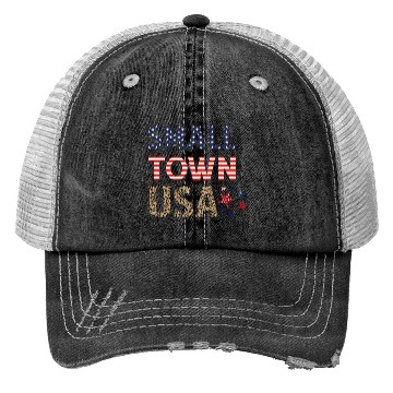 Discover SMALL TOWN USA Trucker Hats