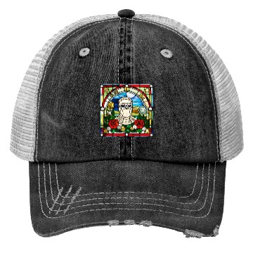 Discover "Operation Sandstorm" church window design Trucker Hats
