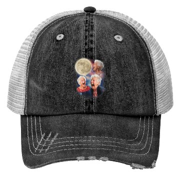 Discover Granny Moon Ladies Weird Trucker Hats
