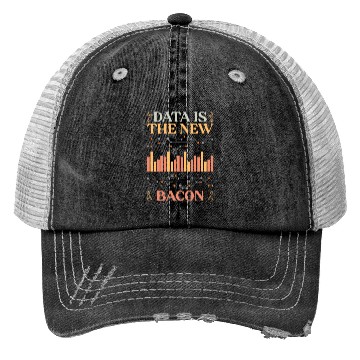 Discover Data Is The New Bacon Retro Deep Learning For Data Trucker Hats