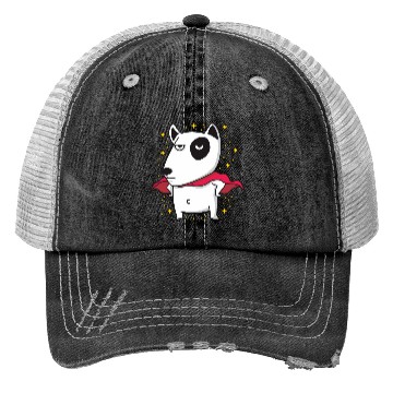 Discover Super Bull Terrier Trucker Hats