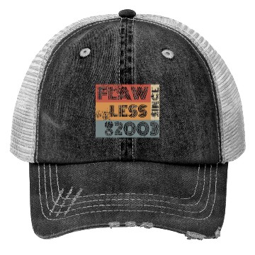 Discover 21st birthday Flawless since 08/2003 Trucker Hats