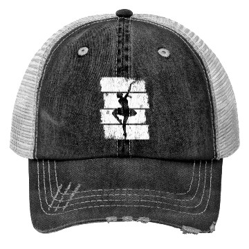 Discover Female Ballet Dancer Drawing Trucker Hats