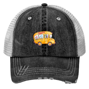 Discover Back to School Collection: School Bus Trucker Hats