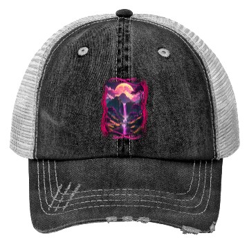 Discover Alien world nature scene Trucker Hats