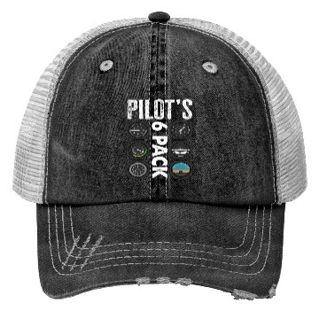 Discover Pilots 6 Pack Funny Pilot Trucker Hats