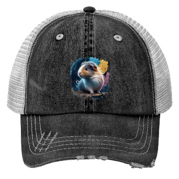 Discover Mystical Guinea Pig Trucker Hats