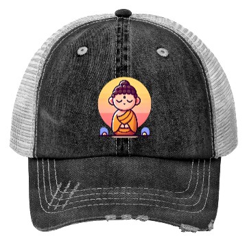 Discover Tiny Buddha Trucker Hats