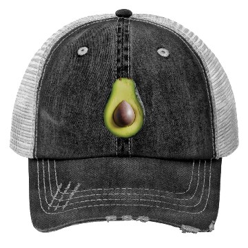 Discover Avocado Realistic Trucker Hats
