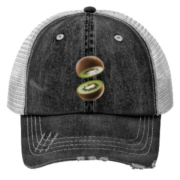 Discover Kiwi Realistic Trucker Hats