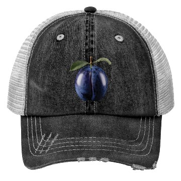 Discover Blackberry Realistic Trucker Hats