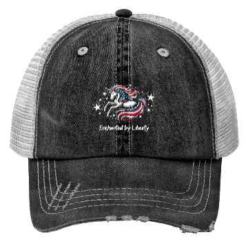 Discover Star-Spangled Unicorn with American Pride and Trucker Hats