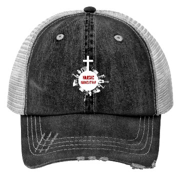 Discover Music Ministry Christian Instruments Music Trucker Hats