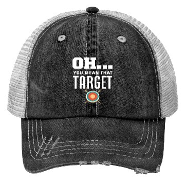 Discover Archer Archery Pun Trucker Hats