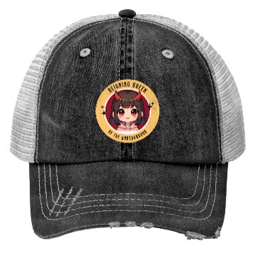 Discover Queen of underground mean girl cute kawaii design Trucker Hats