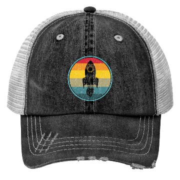 Discover Rocket Science Physics Retro Vintage Trucker Hats