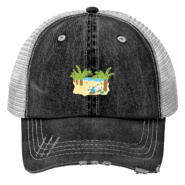Discover summer the sea Trucker Hats