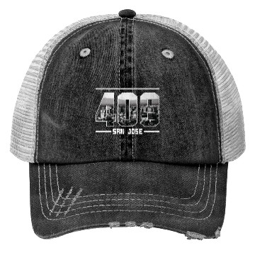 Discover Vintage San Jose 408 Trucker Hats