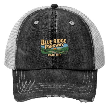 Discover Blue Ridge Parkway Road Trip Adventure Trucker Hats