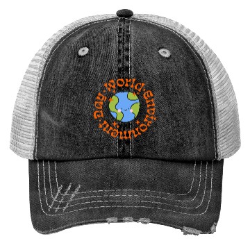 Discover World Environment Day Trucker Hats