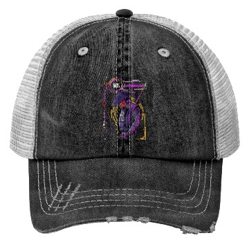 Discover Cyberpunk Style Neon Effect Trucker Hats