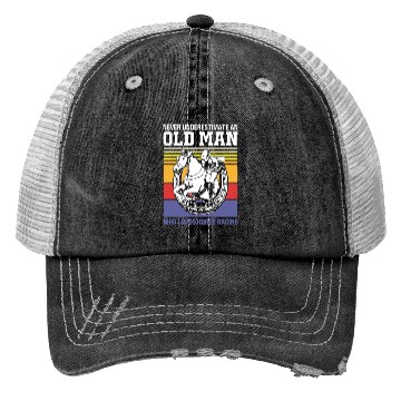 Discover Equestrian Horse An Old Man Who Loves Horse Racing Trucker Hats
