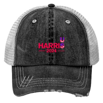 Discover Harris US 2024 Election Trucker Hats