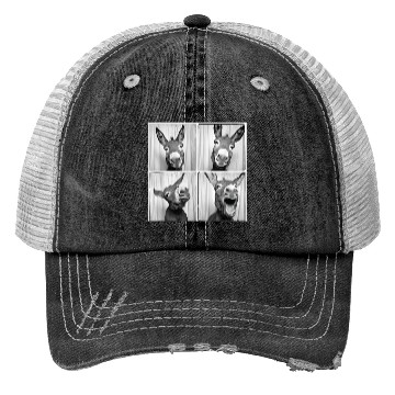 Discover Laughing Donkey Quirky Farming Trucker Hats