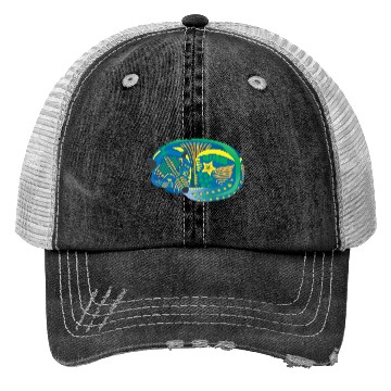 Discover Alebrije Sleeping Wolf Trucker Hats