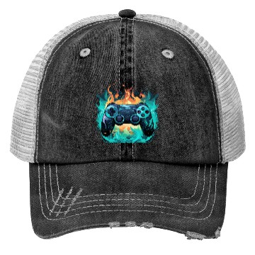 Discover Control all the Things Video Game Controller Trucker Hats