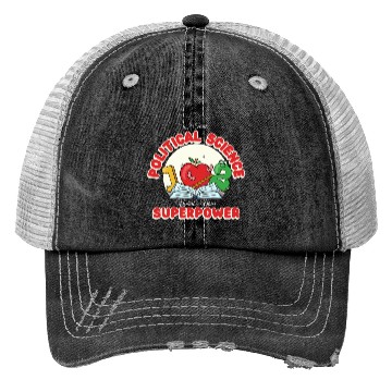 Discover I Teach Political Science What's Your Superpower Trucker Hats
