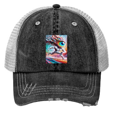 Discover The Hunter Eye Going To Devil Fighting Trucker Hats