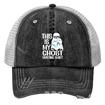 Discover This Is My Ghost Hunting Trucker Hats Paranormal Hunter