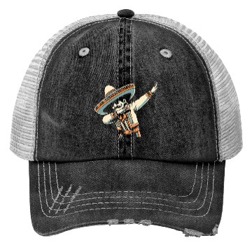 Discover Dabbing Mexican Trucker Hats