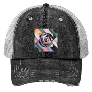 Discover Geometric Harmony Trucker Hats