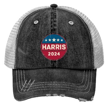 Discover Retro Kamala Harris 2024 Trucker Hats