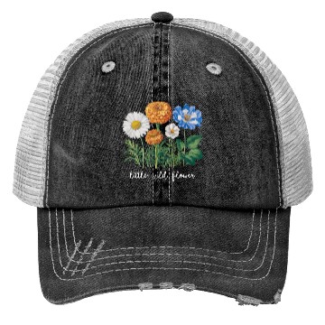 Discover Little Wildflower Trucker Hats