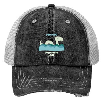 Discover Ogopogo Okanagan Lake Monster Cryptid Trucker Hats