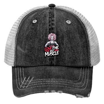 Discover Love me, Get Muscle Trucker Hats