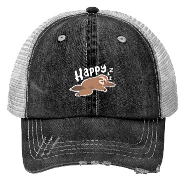 Discover Sleeping Sloth Sleep Nap Trucker Hats