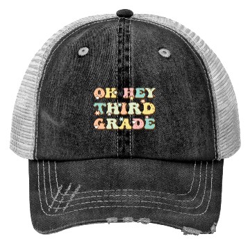 Discover Hey Third Grade Trucker Hats Fun 3rd Grade to School