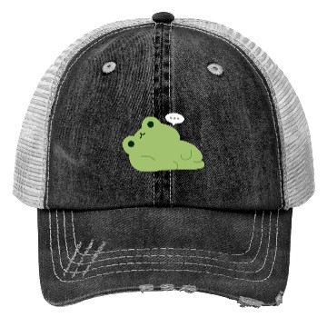 Discover Tired Frog Trucker Hats